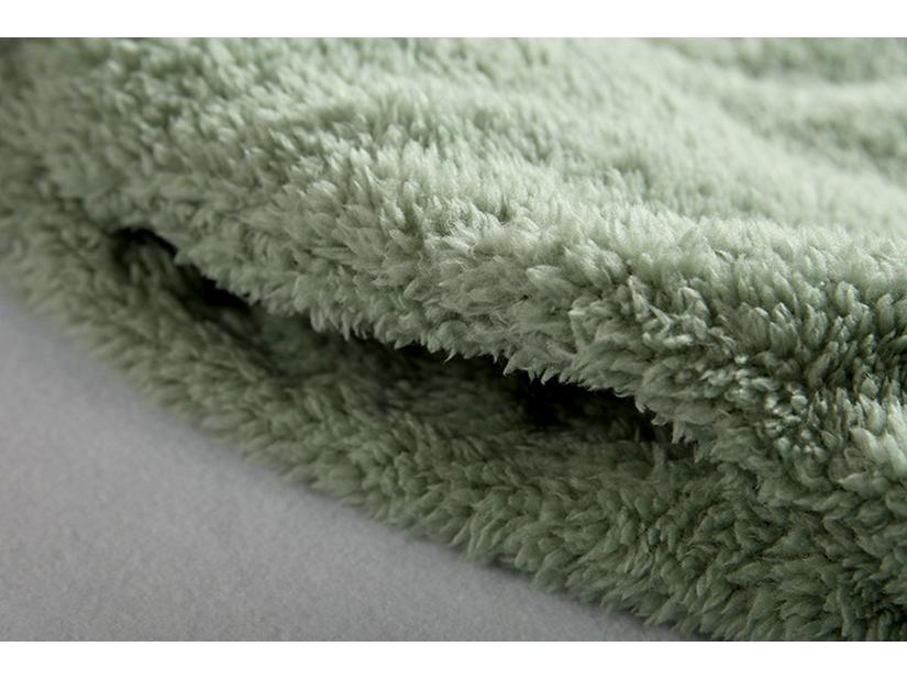 Autumn/Winter Plush Zipper Hooded Jacket