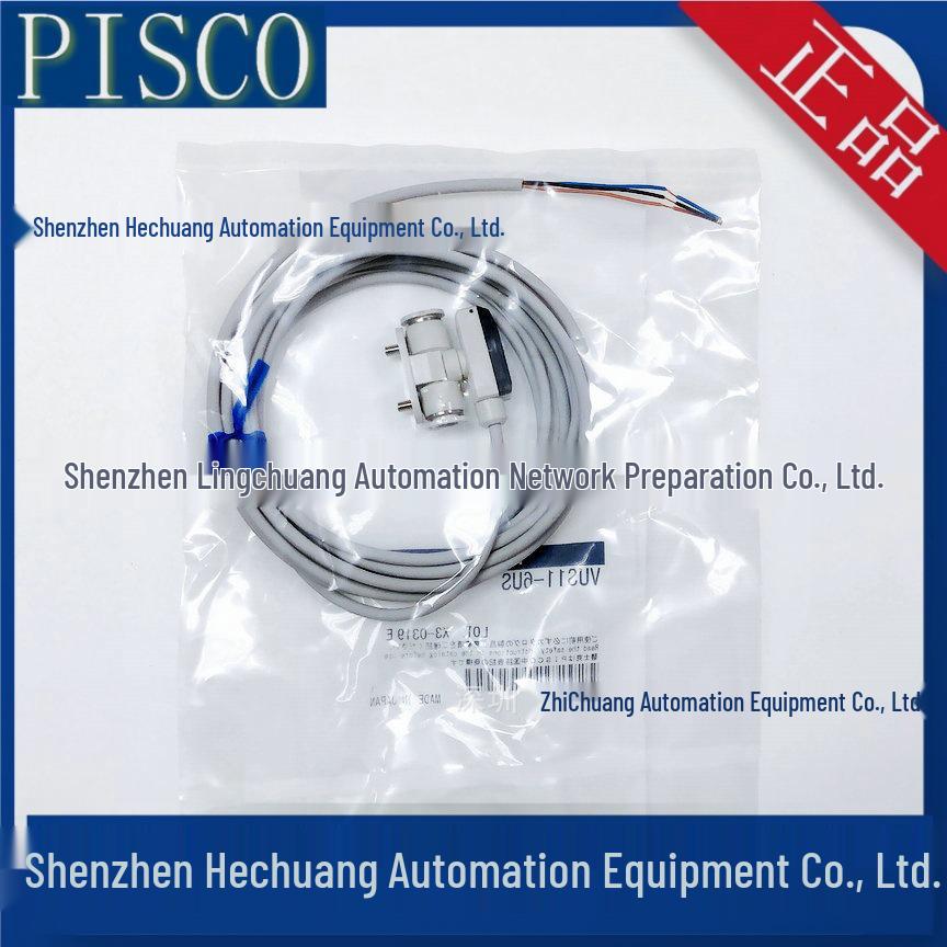 PISCO VUS11-4US/VUS11-6US Original Pressure Sensors, Japan Stock. 6US