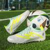 Herren Profi Fußballschuhe Mode Rutschfest Outdoor Rasen Sportschuhe Herren Atmungsaktiv Schnürschuhe Trainings Fußballschuhe Herren