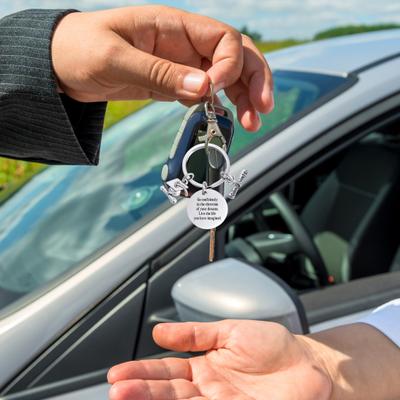 Absolventské dárky pro ni jeho Nerezová ocel Třída 2025 Absolventská klíčenka