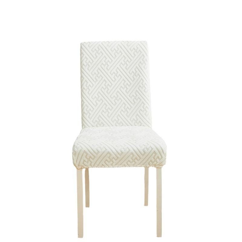 Thickened Chair Cover Universal Household Dining Chair Cover Elastic One-Piece Stool Cover Dining Table Chair Cover Backrest Cushion