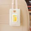 Car Cartoon Tissue & Wet Wipe Hanging Bag for Seats & Strollers