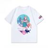 Streetwear Sailor Moon Anime Graphic T Shirts Mens Clothing Y2k Loose Casual Womens Short Sleeved Tee Tops Summer 2025 Unisex