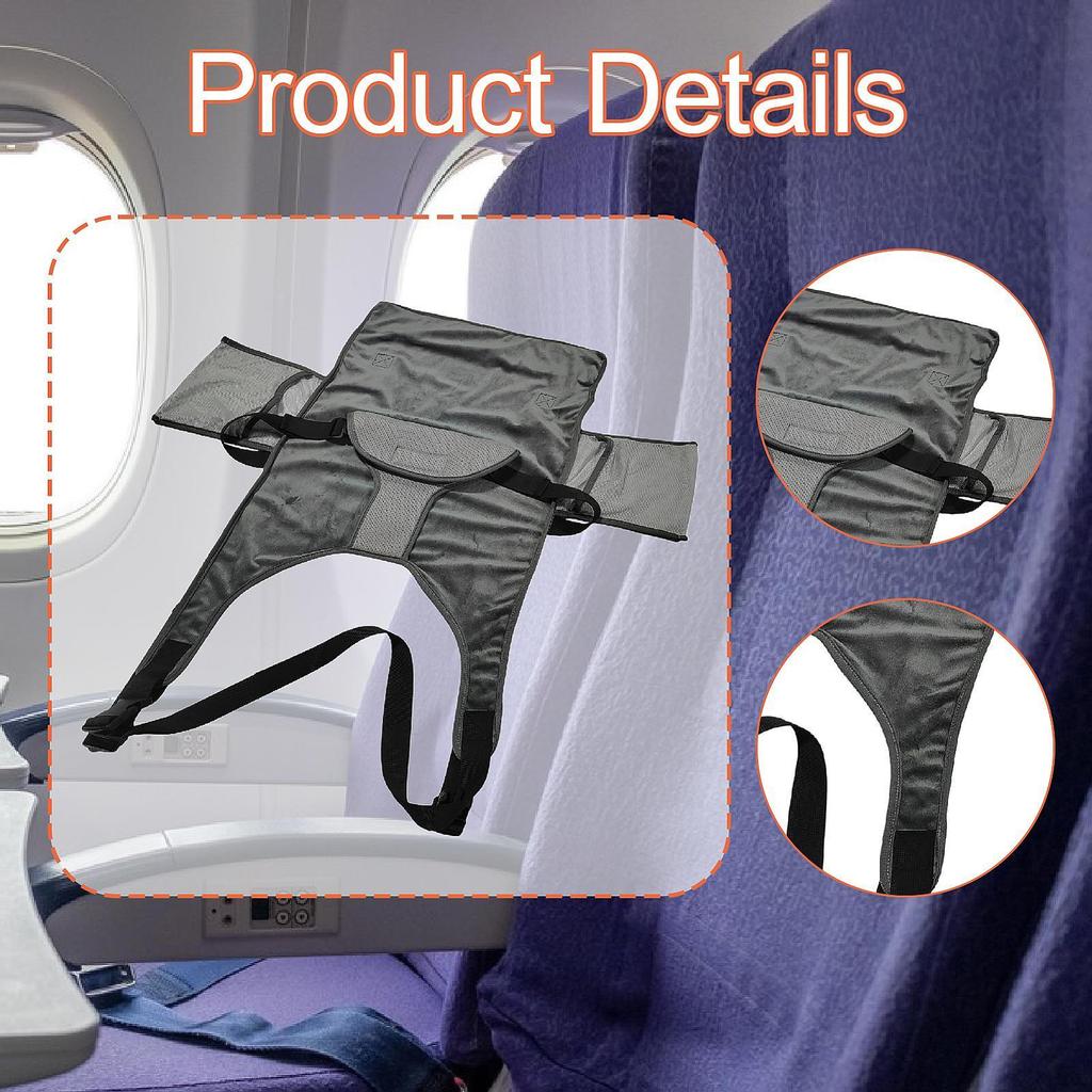 Toddler Airplane Bed Seat Extend Essentials Foldable Travel for Flying Hiking Home