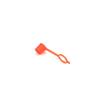 80PCS M6 M8 M10 Red Polyethylene Plastic Dust Cover Cap Cover Assortment Kits for Oil Grease Zerk Fitting