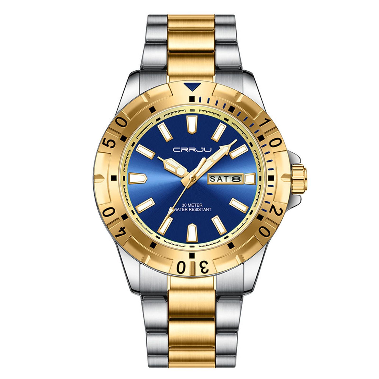 

Мужские водонепроницаемые светящиеся наручные часы-будильник для бега One Size