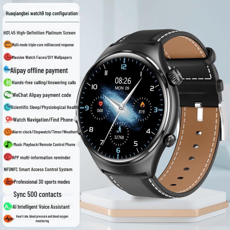 2025 GT3pro Smartwatch: Top-tier Black Tech with Call Function and Pedometer