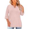 Women's Fashionable Short Sleeve Elegant Commuting And Casual Top
