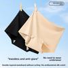 Female Spring and Summer New Ice Silk Traceless Anti-slip Two In One Boxer Briefs