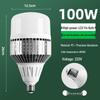 Yabiao LED E27 Fin-Type Globe Bulb for Shopping Malls, Workshops, Living Rooms, and More - Energy-Saving Engineering Solution