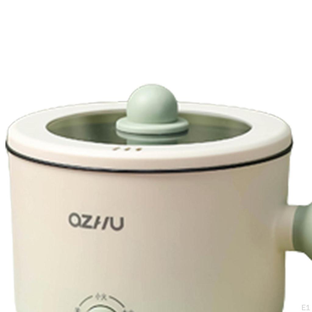 Electric Cooking Pot, Rice Cooker, Nonstick 2 Gear Noodles Portable