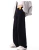 American Black Plus Size High Waist Wide Leg Jeans for Women