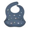 noüka Platinum Silicone Baby Bib Dino Adjustable Mealtime Apron with Wide Pocket Dishwasher Safe