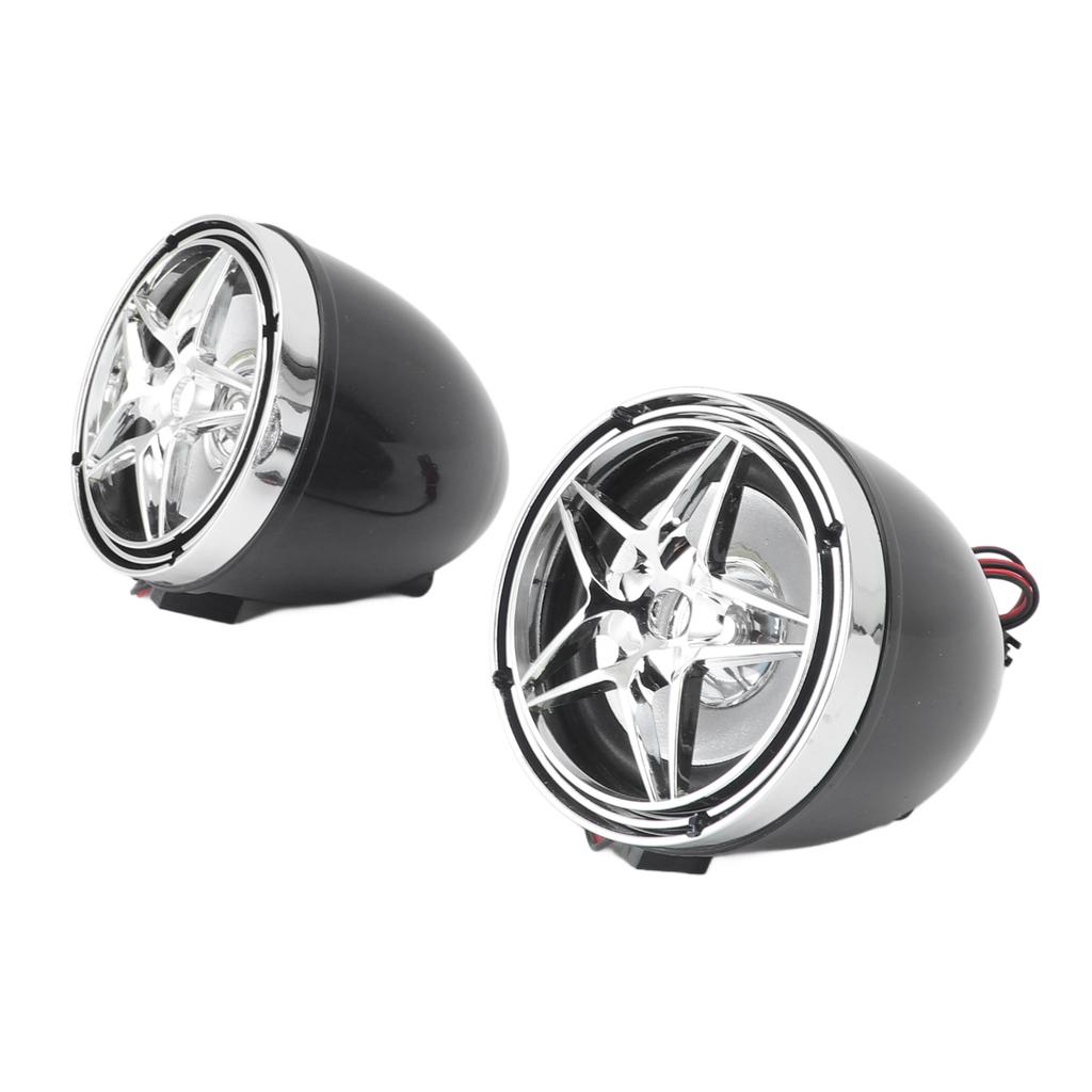 Motorcycle Speaker Amplifier System Bluetooth Anti Theft Alarm Speakers Waterproof Sound Radio MP3 Player for Motorbike