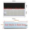 Vacuum Cleaner Dust Box or Hepa Filter for Ilife A80 Plus,A80 Pro,A80 Max,A8 Max A7 Robot Vacuum Cleaner Parts Dust Replacement