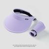 Summer Large Brimmed Empty Top Sun Protection Hat for WOMEN'S UV Protection Sun Hat Sun Protection Hat for Showing Face Small