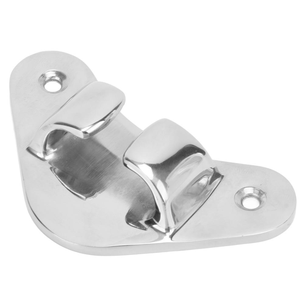 Corrosion Resistant Straight Bow Cleat Chock Finely Polished Boat Line Chock Dock Mooring