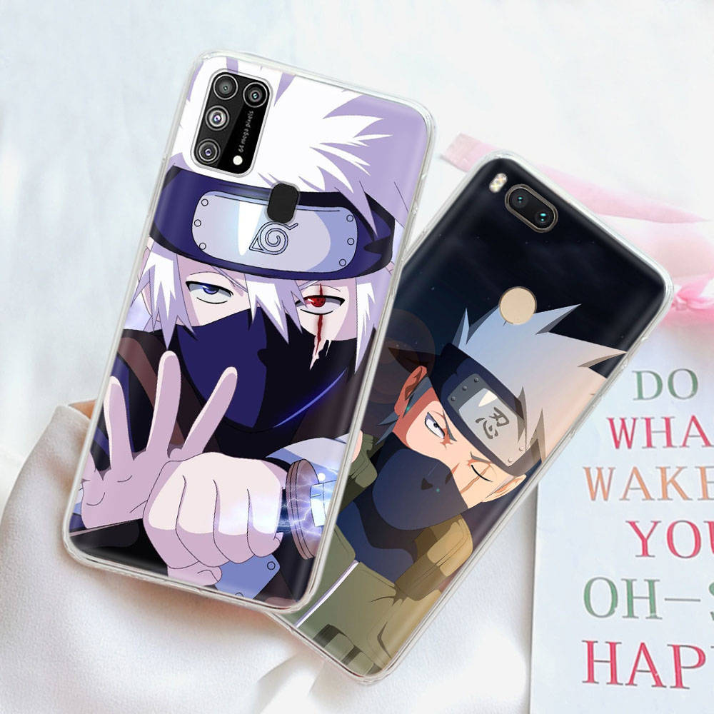 

Чехол для Xiaomi Redmi Note 13 VIVO Y20 Tecno Pova Samsung S24 Realme C3 OPPO F11 Moto E32 Infinix iPhone 15 Наруто Какаши