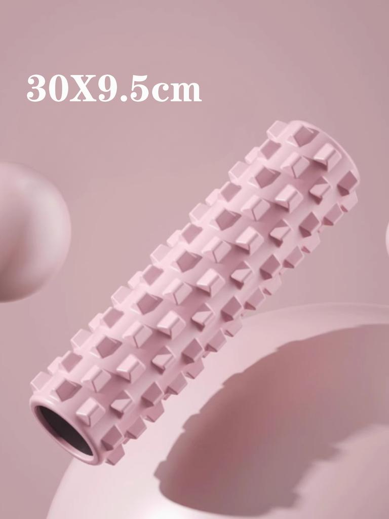 Durable And Safe Crescent Solid Foam Axis 45*13Cm Yoga Post Ideal For Fitness Yoga Pilates And Muscle Relaxation