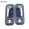 For Honda CR-V 1997-2001 & Odyssey 1995-1998 ide Door Handle Bezel Chrome Black Grey Front Rear Left Right Driver Passenger