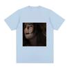 Oklou T-Shirt Galore Album Graphic Printing Tees Round Neck Short Sleeve Camisetas Women/men 100%Cotton Tees Anime T-shirt Band T-shirt Summer Tops