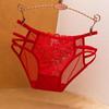 Lace Mesh Women's Low Waist Butterfly & Flower Panties