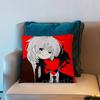 Anime SSaihate Station Pillow Case Cover Square Sofa With For Pattern Comfortable Cushion Suitable Of Room
