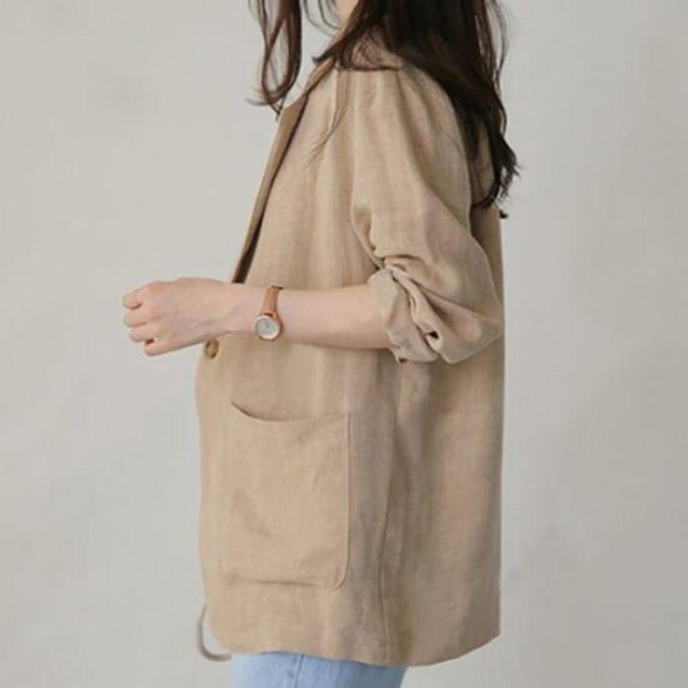 Navava Casual Office Long Sleeve Collar Jacket Nc354