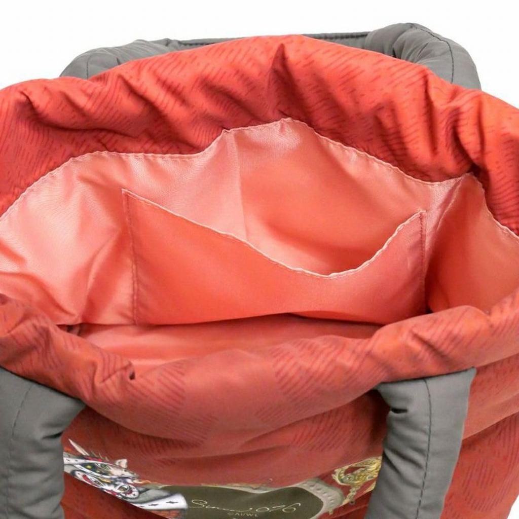 [Wachifield] Dayan the Cat Mini Tote with Pearl Crown