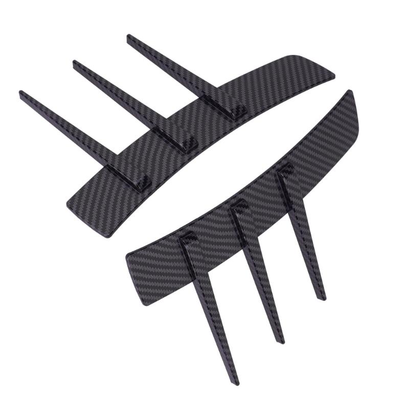 Naklejki dekoracyjne na zderzak samochodu, wlot powietrza, uniwersalny zderzak boczny, wlot powietrza, spoiler na masce