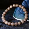 Essential for Agarwood Lovers: Hainan Green Kyara Agarwood Bracelet with 6mm Beads, 29 Count, Retro Style, Authentic Single Strand.