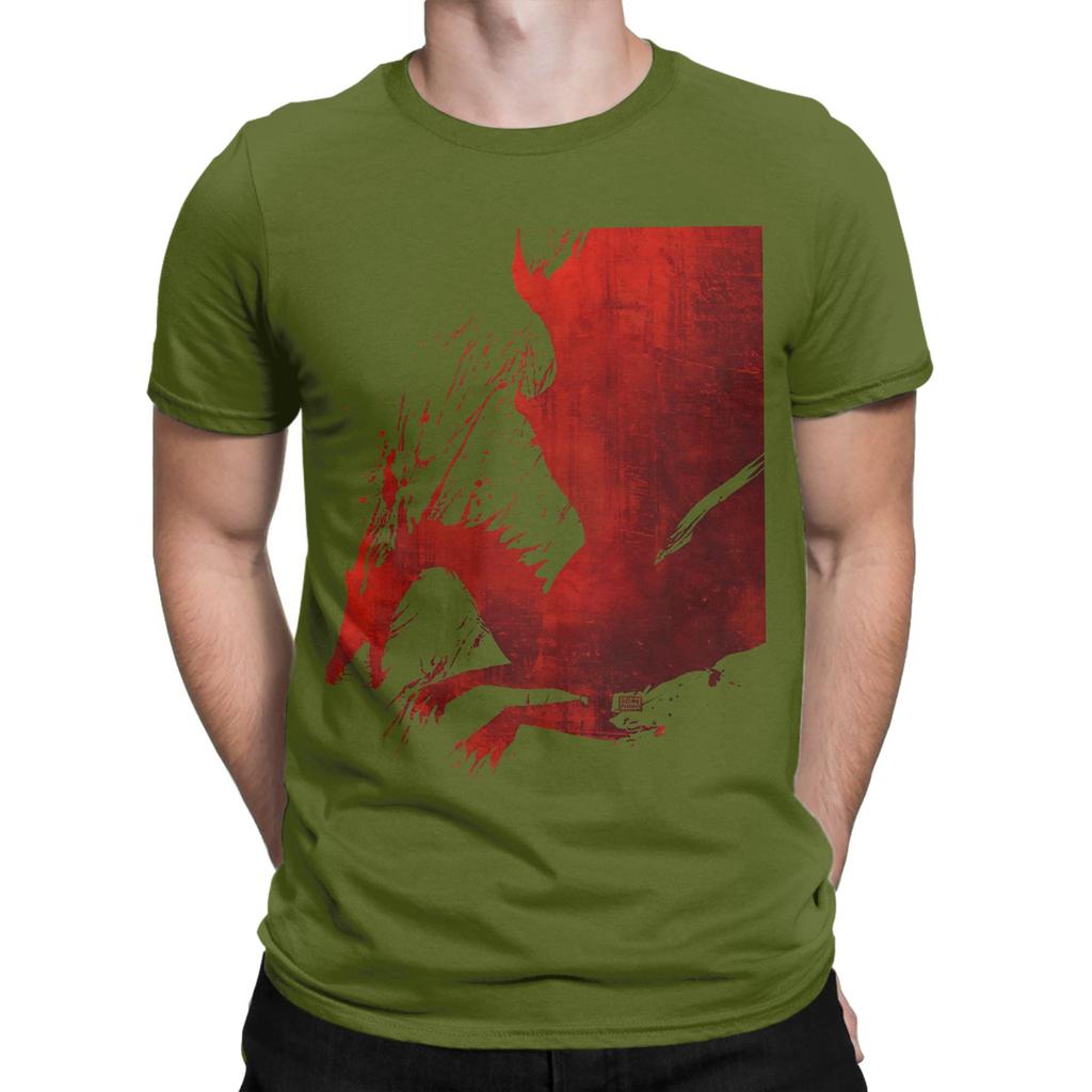 Origins Blood Dragon V2 Funny 100 Cotton Tshirt Dragon Age Tops Tees For Unisex