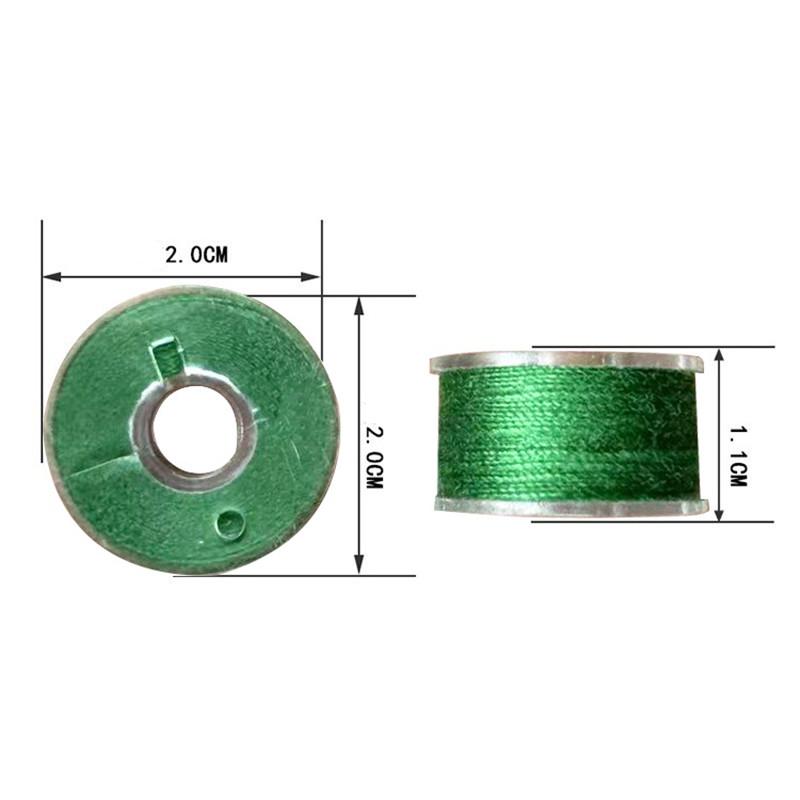36 Colors Set Bobbin Thread Polyester Thread Spools Sewing Machine Bobbins with Storage Box for Embroidery Sewing Accessories