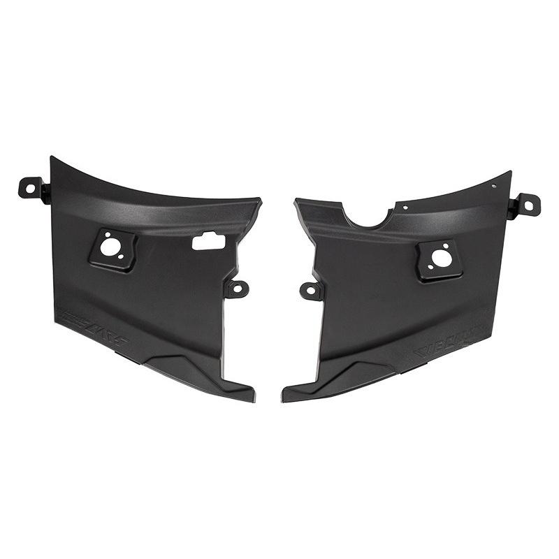 

For Toyota Land Cruiser Prado J250 LC250 2024 2025 Car Engine Cover Cabin Protection Plate Cover Black Accessories 2pcs чёрный