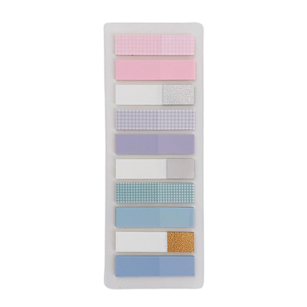 200Pcs Self Adhesive Index Stickers Waterproof Index Labels Sticky Notes Labels Book Page Marks Writable File Index Tabs