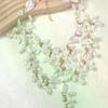 New Trendy Double Layered Irregular Pearl Pendant Necklace Baroque Party Dress Up Women's Neck Jewelry Gift