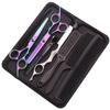 6.0 Professional Hairdressing Scissors Hair Cutting Thinning Shears Comb Razor Set Home & Salon Barbers Japanese Stainless