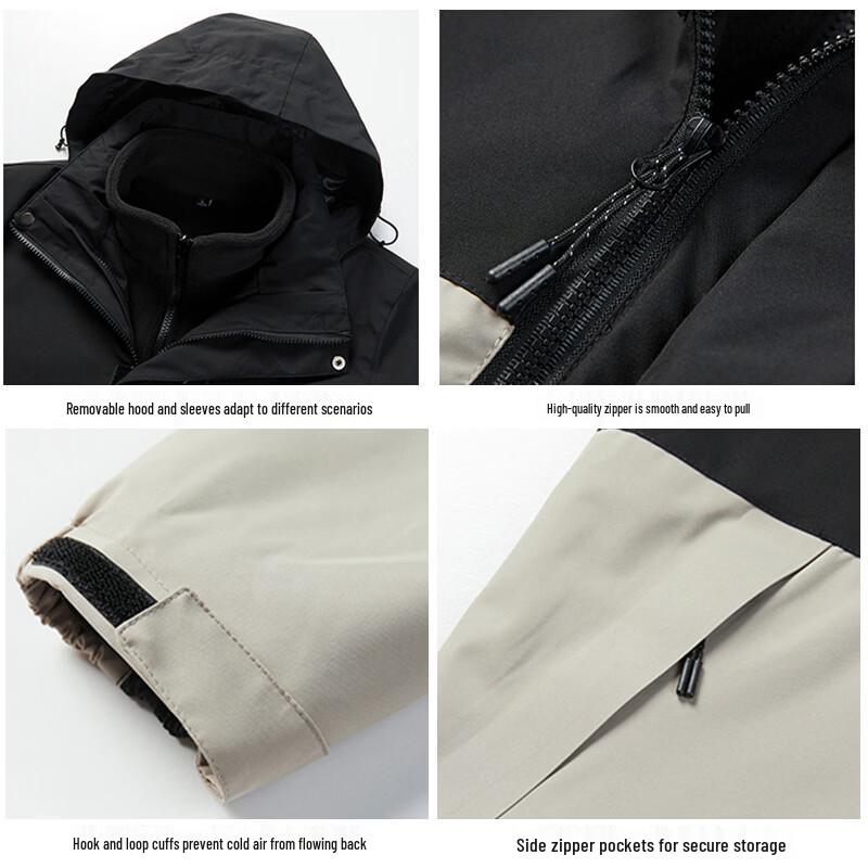 JEEP SPIRIT Men's 3-in-1 Outdoor Winter Jacket