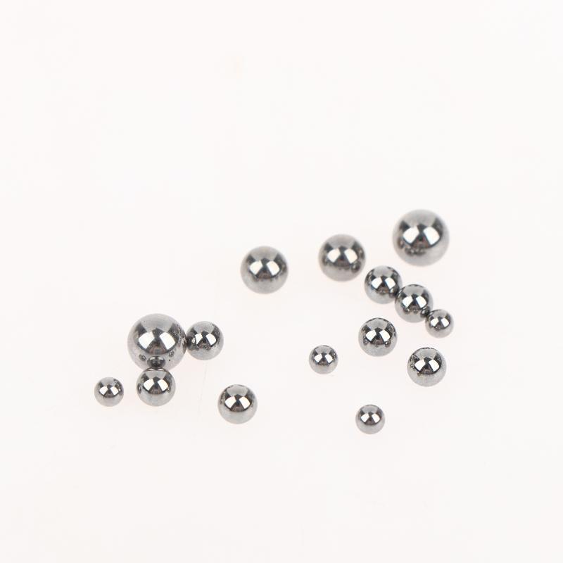 Mixed 3/4/5/6mm 100Pcs Stainless Steel Bearing Balls High Accuracy Wear Resistant for Bike Bearing Replacement DIY Craft Projects