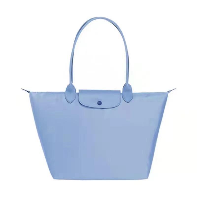 Longxiang bag Zhou nylon large, medium and small tote bag handbag shoulder bag folding bag underarm women's bag