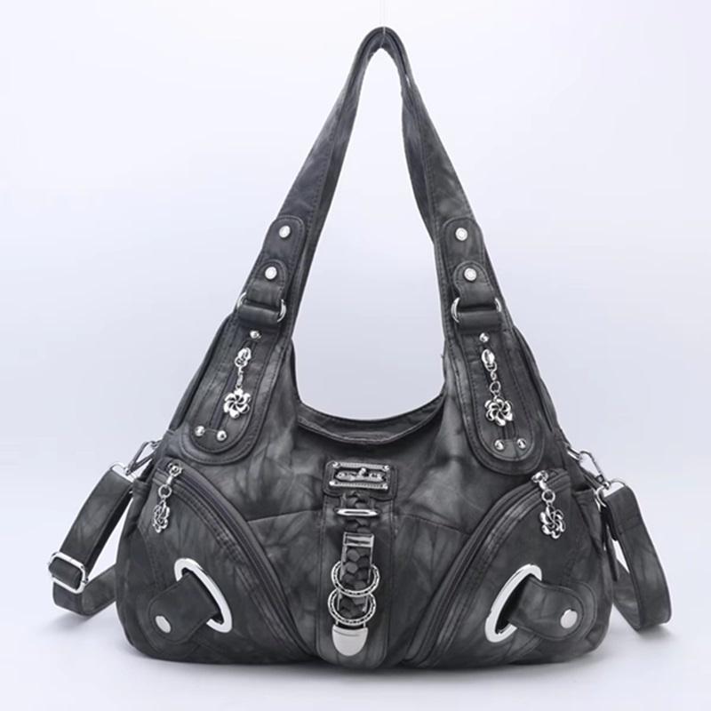 Women Handbags Fashion Leopard Shoulder Bag Large Tote Top-handle Shopping Pack Multifunctional Satchel Lady Hobos Big Purse
