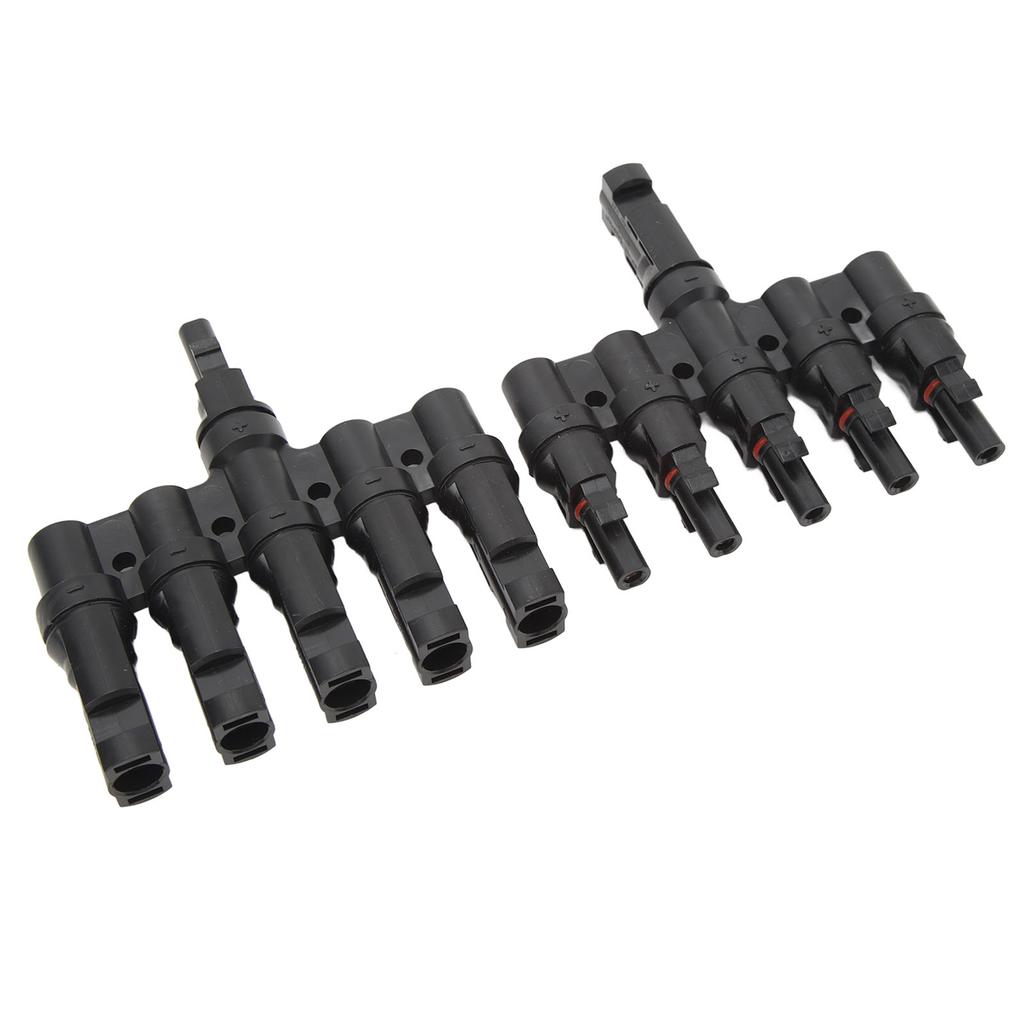 Solar T Branch Connector 1 To 5 PPO IP67 Waterproof Female Male Safety Protection Solar Panel Power