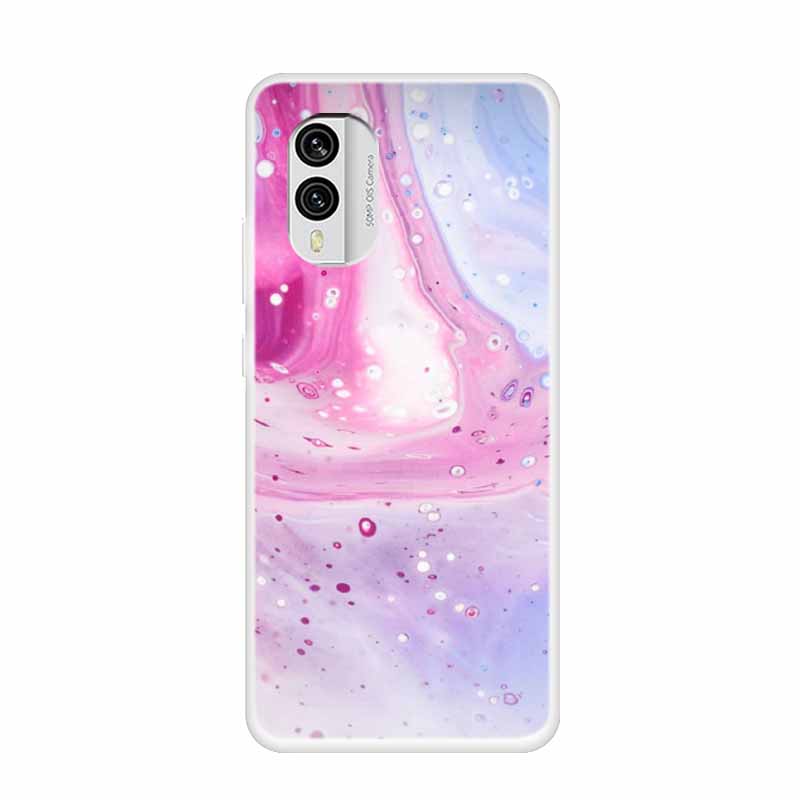 For Nokia X30 5G Case C31 C20 C10 Clear Marble TPU Soft Silicone Print Cover for NOKIA C31 X 30 Transparent Para On for NokiaX30