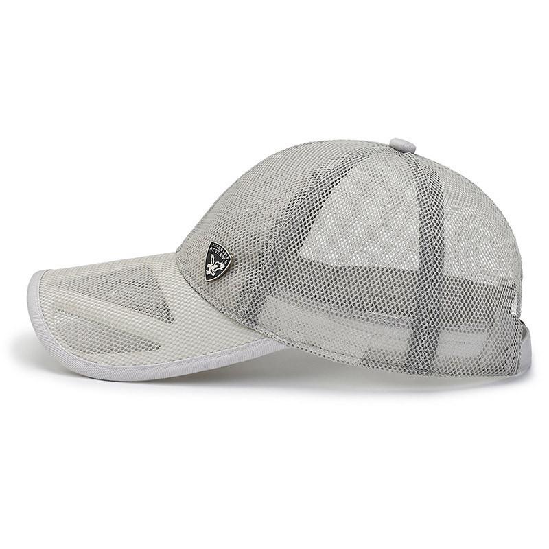 Mens Adjustable Summer Baseball Hat With Ventilated Design For Fishing And Beach