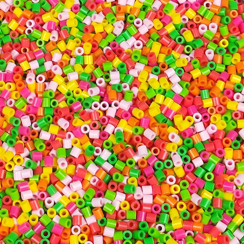 Non-Toxic 5Mm Iron Beads 1000Pcs Pixel Puzzle Iron Beads Mix Colors For Kids Hama Beads Diy High Quality Handmade Gift Toy