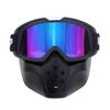 Harley Retro Motorcycle Helmet Mask Goggles Set