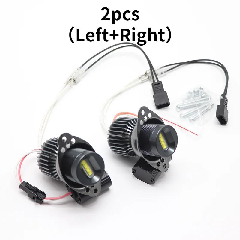 For BMW 3 Series E90 E91 LCI Halogen 09-11 Daytime Light 160W/pair 6000K White Color DRL LED Marker Light Angel Eyes Bulbs