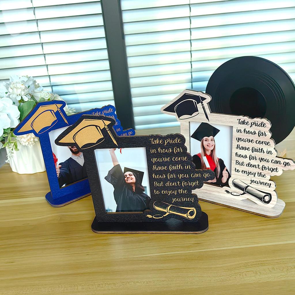 Three Dimensional 2025 Graduation Season Wooden Holiday Decoration Ornaments Graduation Season Gifts