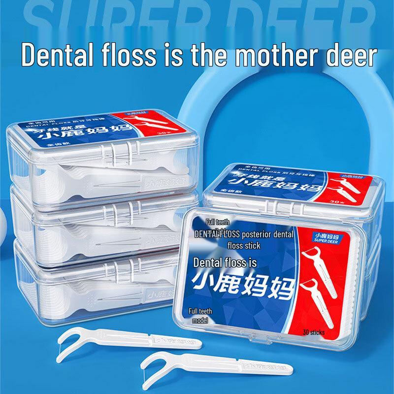 FAWNMUM Full Arch Back Tooth Floss Sticks