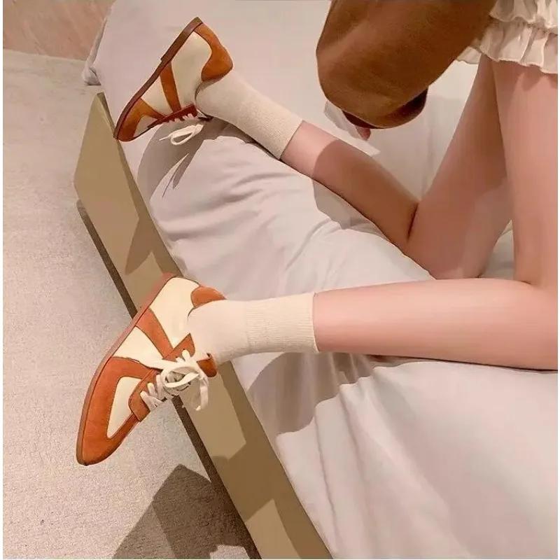 2026 Spring New Lace-up Running Cozy Hiking Shoes Zapatos Femme